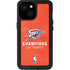 2025 NBA Champions Oklahoma City Thunder iPhone 15 Waterproof Case